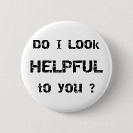 Schaue ich Sie behilflich? Button