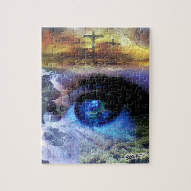 Schauen an Foto-Puzzlespiel Jesuss 11x14 Puzzle (Vertikal)
