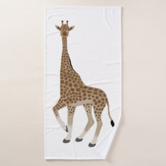 Schauen Sie auf Badetuch Badehandtuch