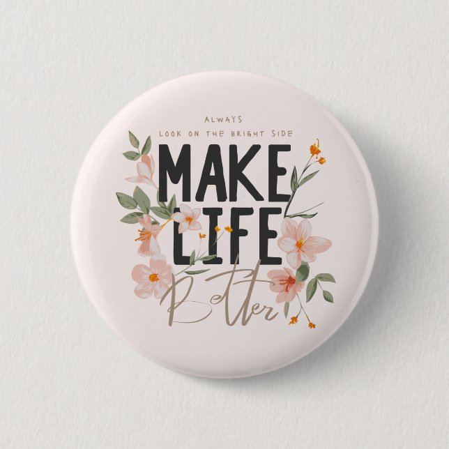 Schauen Sie immer auf die rechte Seite. Button (Vorderseite)