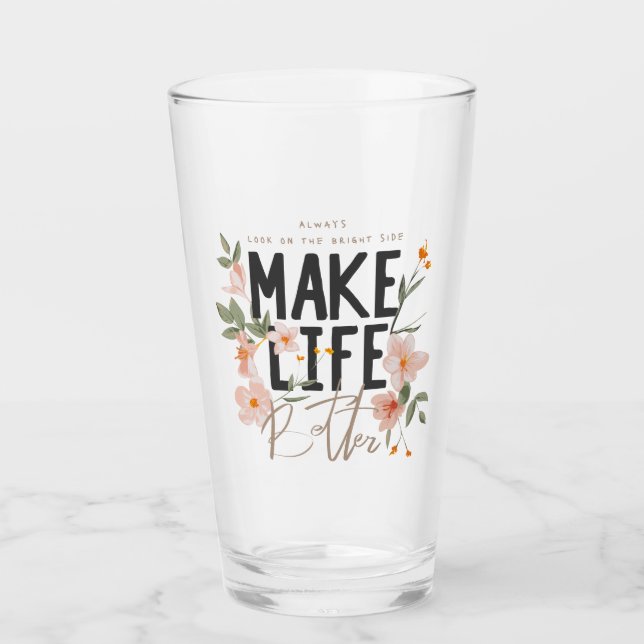 Schauen Sie immer auf die rechte Seite. Glas (Vorderseite)