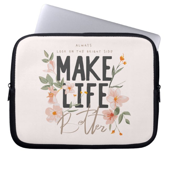 Schauen Sie immer auf die rechte Seite. Laptopschutzhülle (Vorderseite)