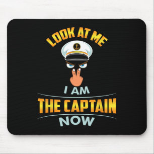 Schauen Sie mich an, ich bin der Kapitän jetzt Cap Mousepad