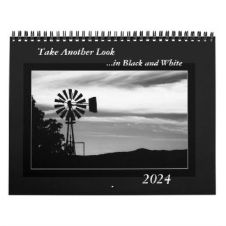 Schauen Sie noch mal...in Schwarzweiß-Kalender Kalender