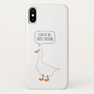 Schauen Sie sich alle diese Hühner Funny Honse Go Case-Mate iPhone Hülle