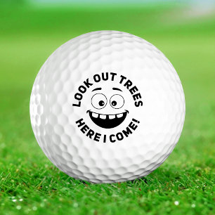 Schauen Sie sich Bäume an, hier i com Funny noob G Golfball