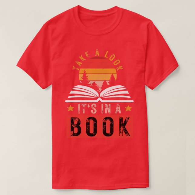 Schauen Sie sich das Buch 14 an T-Shirt (Design vorne)