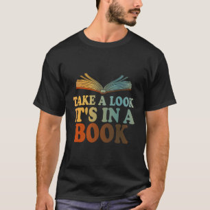 Schauen Sie sich das in einem Buch an, das Vintage T-Shirt