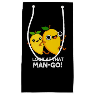 Schauen Sie sich den Mann-go Funny Fruit Pun Dark  Kleine Geschenktüte