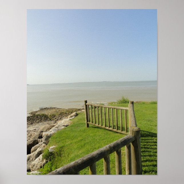 Schauen Sie sich den Ozean an Poster (Vorne)