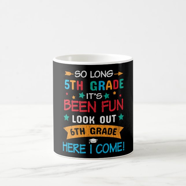 Schauen Sie sich die 6. Klasse an, hier komme ich  Kaffeetasse (Mittel)