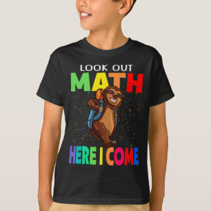 Schauen Sie sich die Mathematik an, wo ich wieder T-Shirt