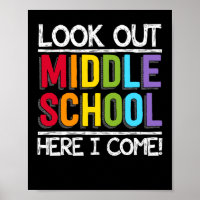 Schauen Sie sich die Mittelschule an, ich komme