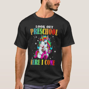Schauen Sie sich die Vorschule an, hier kommen Ein T-Shirt
