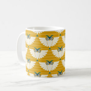 Schauen Sie sich diesen Vogel an - gelb Kaffeetasse