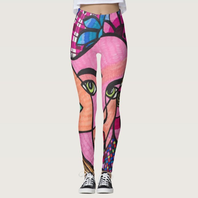 Schauen Sie von der Hoffnung Leggings (Vorderseite)