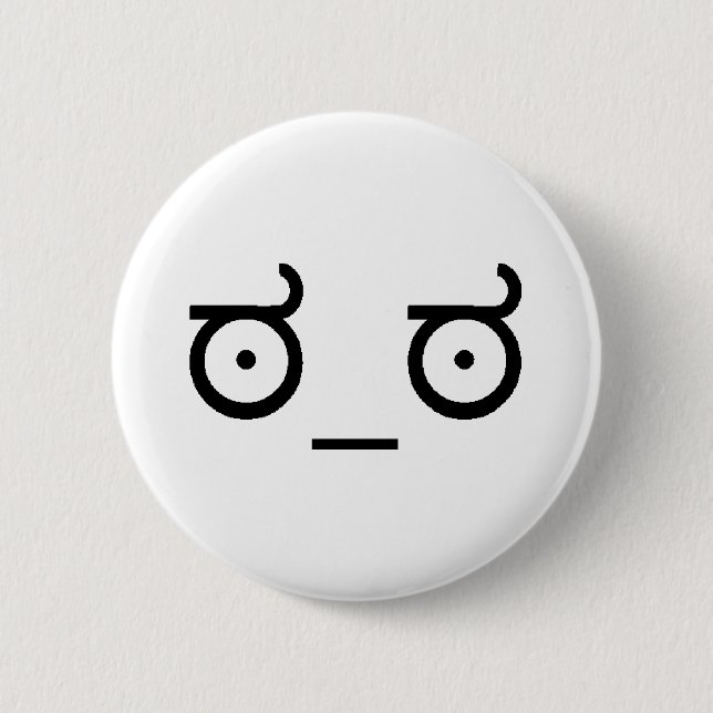 Schauen Sie von der Missbilligung Button (Vorderseite)