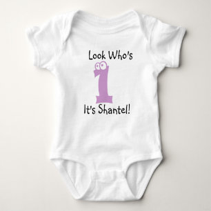 Schauen Sie, wer 1 kundengerechtes Baby Strampler