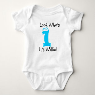 Schauen Sie, wer 1 kundengerechtes Baby Strampler