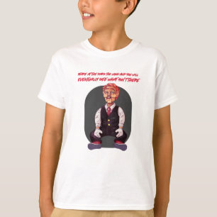 Schauen Sie zu lange im Dunkeln an, und Sie werden T-Shirt