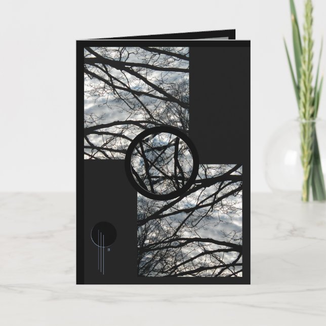 Schauen Sie zum Himmel Karte (Vorderseite)