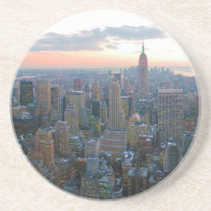 Schauen Süd von der Spitze des Felsens New York Untersetzer