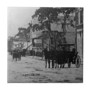Schauen West auf Flagler Straße Fliese