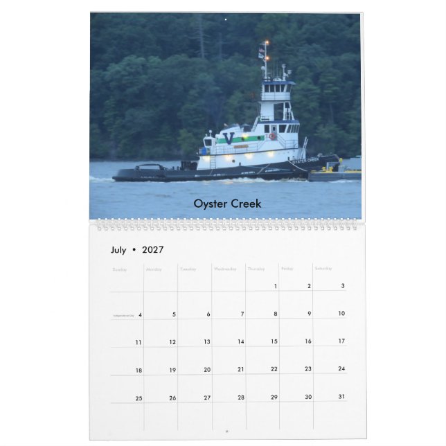 Schaufel Bros. Auf dem Hudson 2016 Kalender (Jul 2027)