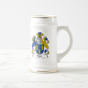 Schaufel-Familienwappen Bierglas