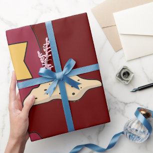 Schaufel- und Schaufelpapier Geschenkpapier