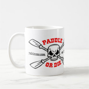 Schaufeln Sie oder die Yakinmo.com-Tasse Tasse