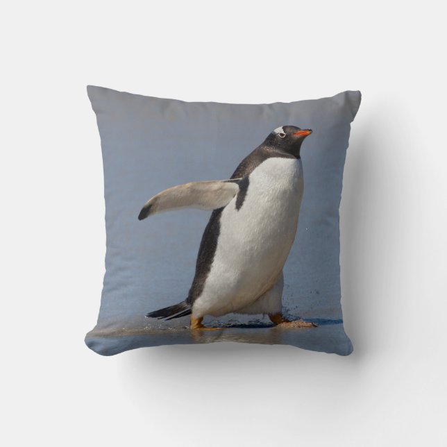 Schaufeln von Gentoo Kissen (Vorderseite)