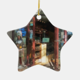 Schaufenster - Rauchladen Keramikornament