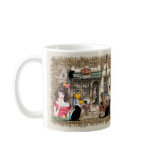 Schaufenster-Shopping-Kerze