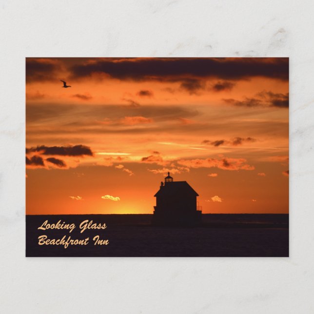 SCHAUGLAS POSTKARTE (Vorderseite)