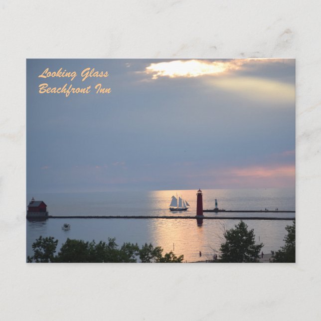 SCHAUGLAS POSTKARTE (Vorderseite)