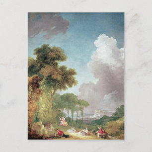 Schaukel, c.1765 postkarte