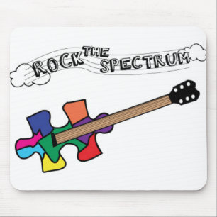 Schaukeln Sie das Spektrumlogo Mousepad