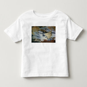 Schaukeln Sie Malerei eines Stiers mit langen Kleinkind T-shirt