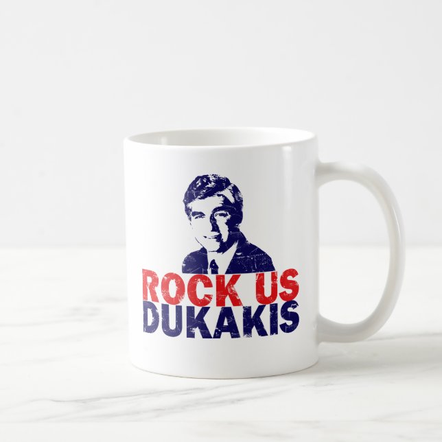 Schaukeln Sie uns Dukakis Kaffeetasse (Rechts)