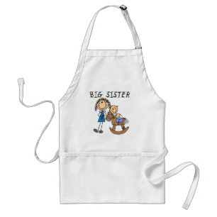Schaukelpferd Big Sister T-Shirts und Geschenke Schürze