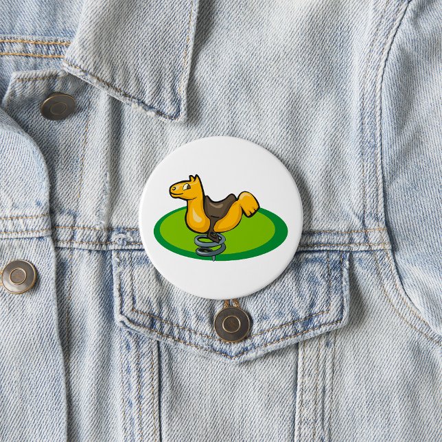 Schaukelpferd Spielplatz Button (Von Creator hochgeladen)
