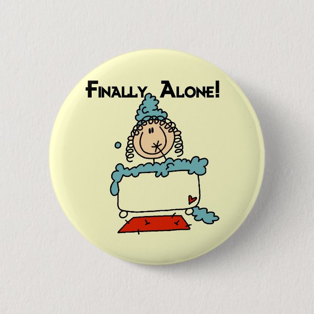 Schaumbad-T-Shirts und Geschenke Button (Vorderseite)