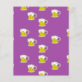 Schaumbecher auf lila