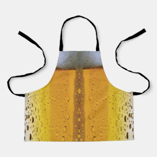 Schaumbierglas Schürze