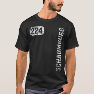 Schaumburg Illinois 224 Bereichscode Vintag Retro T-Shirt