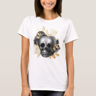 Schäumen Sie einen Strauß Vintager Rose Imitate go T-Shirt