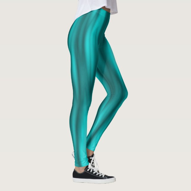 Schaumendes Karibisches Meer... Leggings (Rechts)