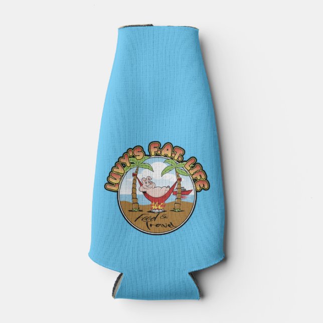 Schaumflasche Cooler Flaschenkühler (Vorderseite)