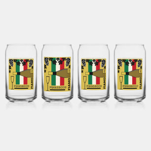 Schaumwein Dosenglas